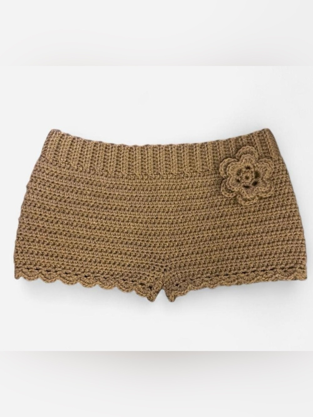 Handmade Crochet Shorts 🤎